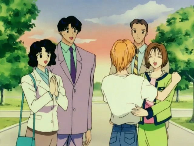 Still image for Marmalade Boy season 1 episode 76: Departure "Our love progresses."