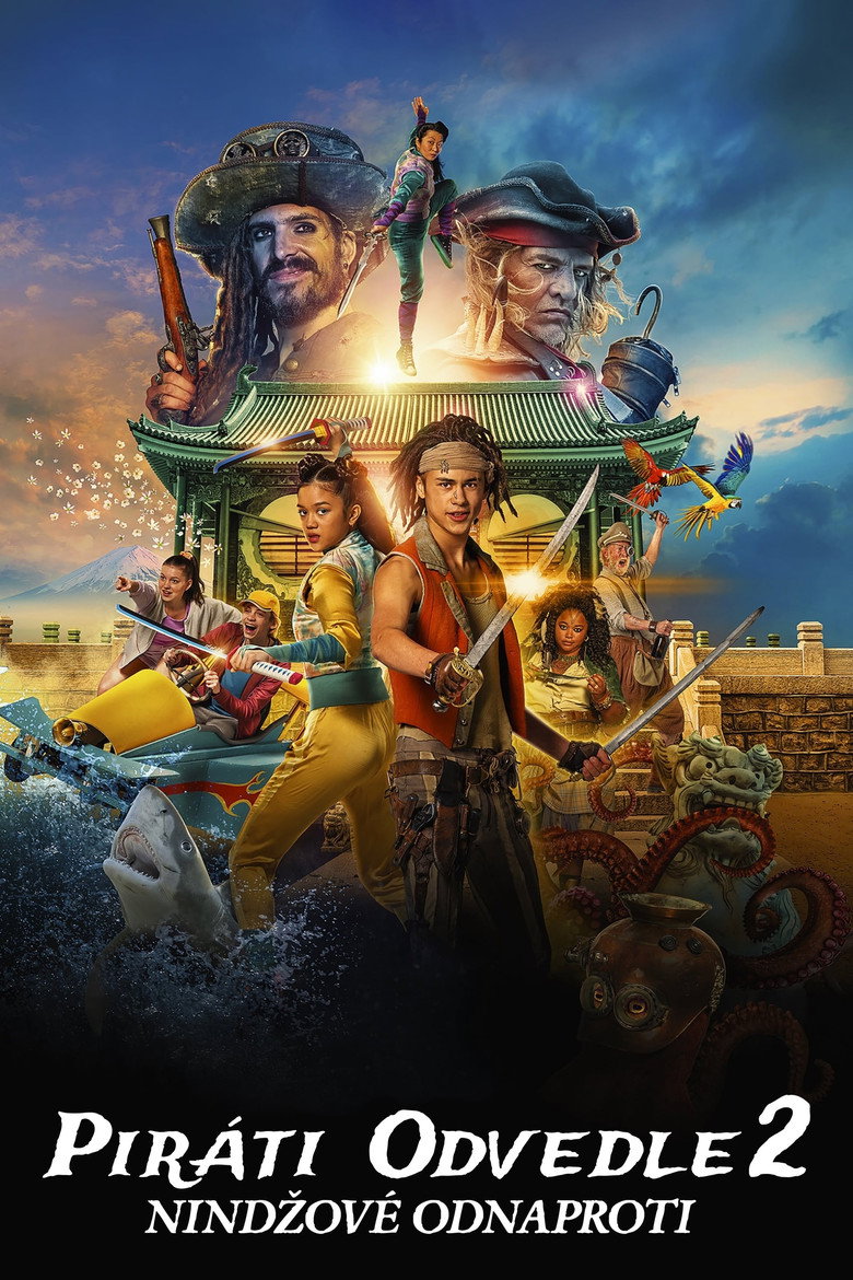 Plakát k filmu Piráti odvedle 2: Nindžové odnaproti