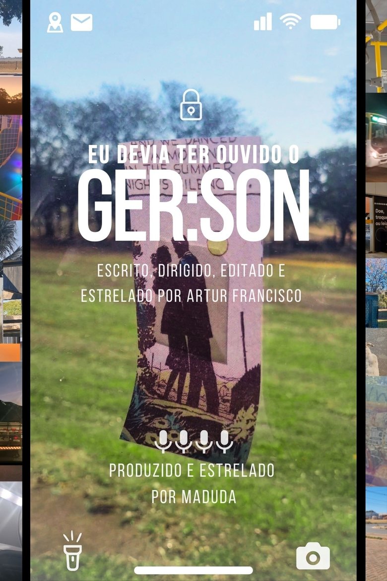 Eu devia ter ouvido o Gerson main poster