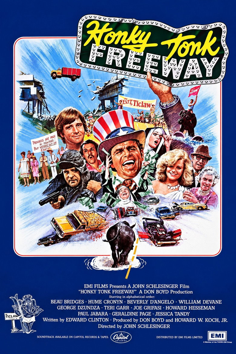 Honky Tonk Freeway (1981) poster