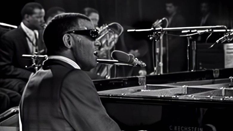 Ray Charles - La Salle Pleyel, Paris main backdrop