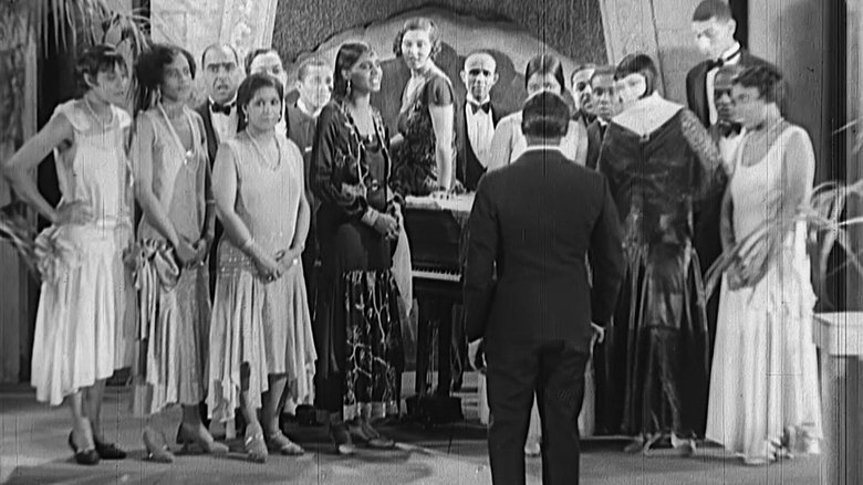 The Darktown Revue backdrop