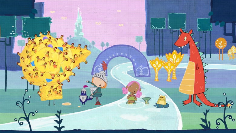Still image for Peg + Cat season 1 episode 36: The Blabberwocky Problem Still image for Peg + Cat season 1 episode 36: The Blabberwocky Problem