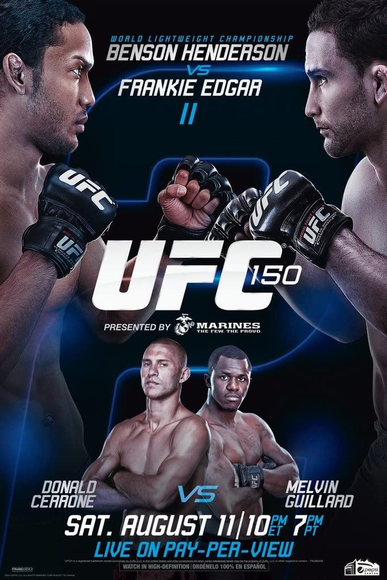UFC 150: Henderson vs. Edgar II main poster
