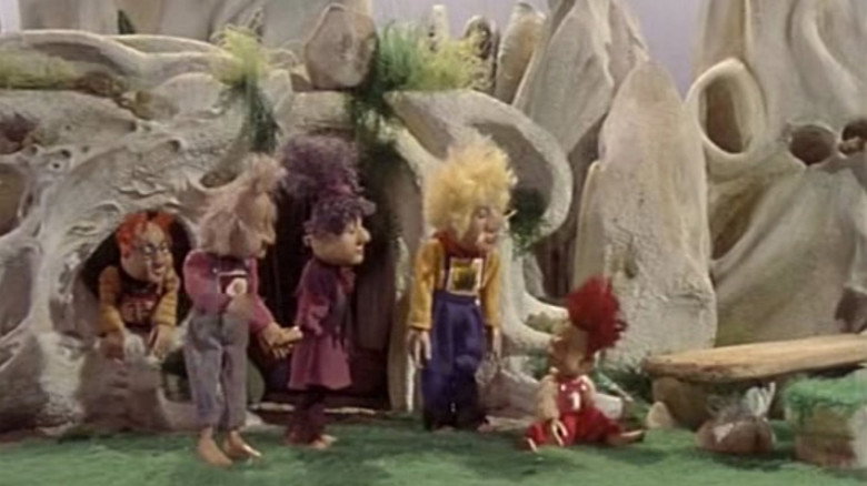 Backdrop from Augsburger Puppenkiste - Die Opodeldoks