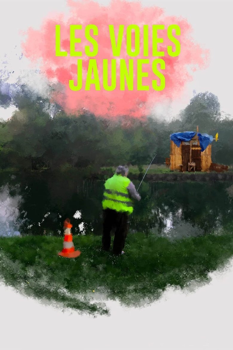 Les voies jaunes main poster