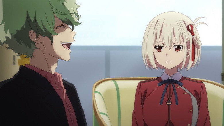 Still from Lycoris Recoil - Season 1 Episode 8