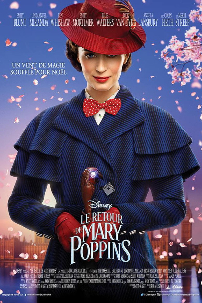 Affiche de LE RETOUR DE MARY POPPINS