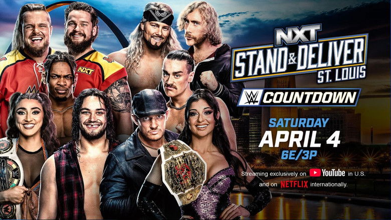 Image d'arrière-plan 1 du film WWE NXT Countdown To Stand & Deliver 2026