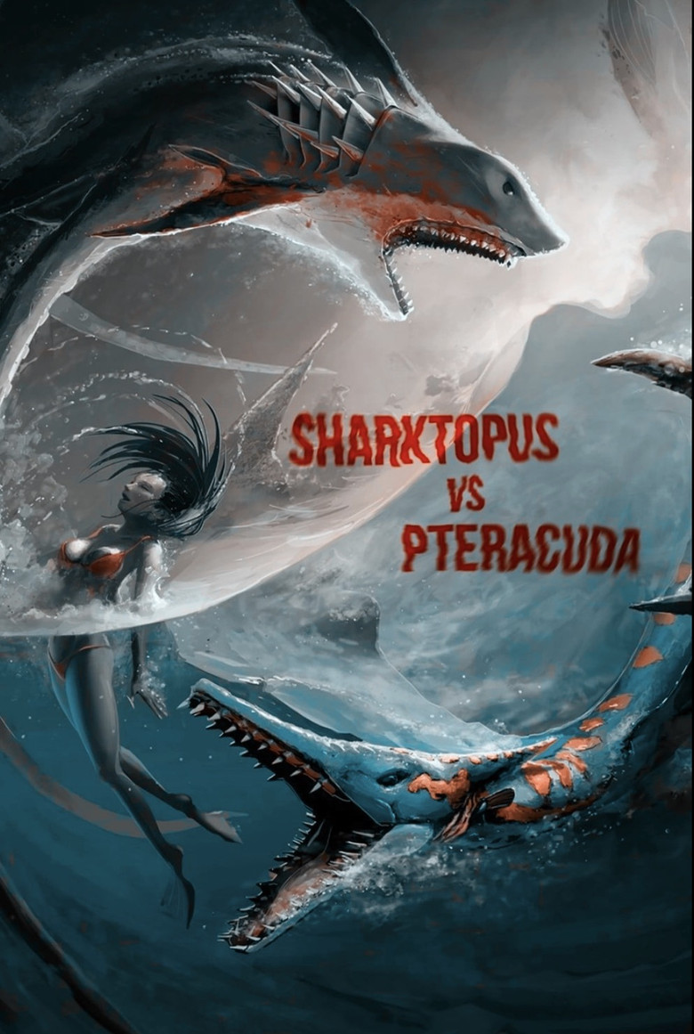 Sharktopus vs Pteracuda - Kampf der Urzeitgiganten