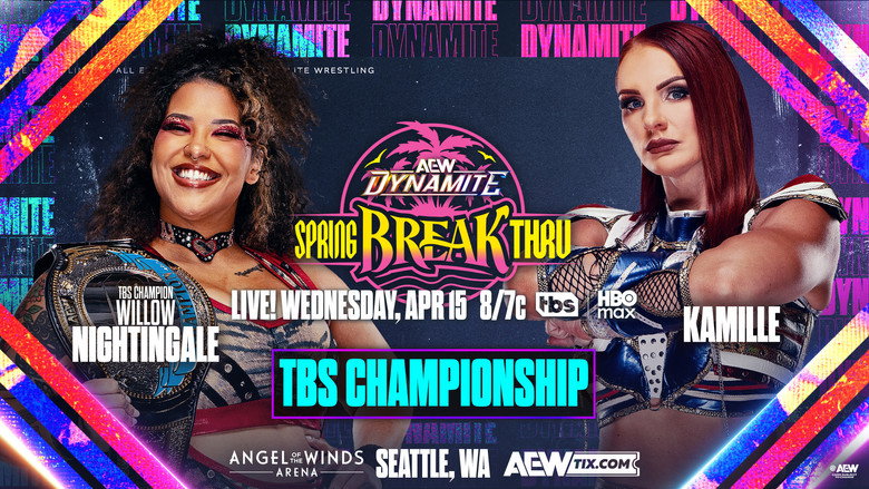 Still from All Elite Wrestling: Dynamite - Season 8 Episode 15