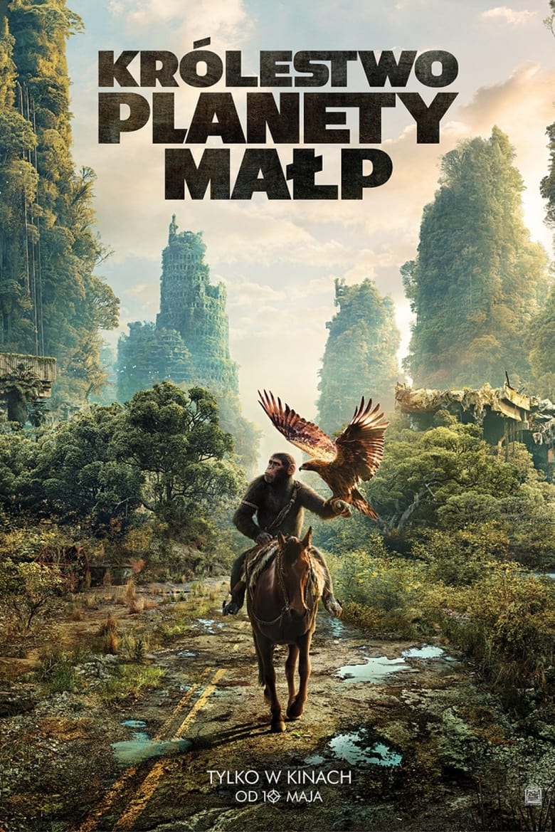 Plakat filmu Królestwo Planety Małp