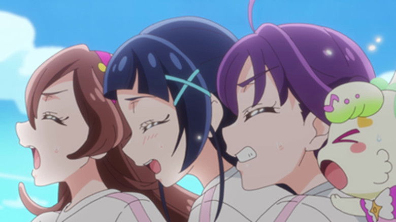 Still image for You and Idol Precure season 1 episode 16: Full Bloom! Intensive Practice! Hanamichi Town Festival! Still image for You and Idol Precure season 1 episode 16: Full Bloom! Intensive Practice! Hanamichi Town Festival!