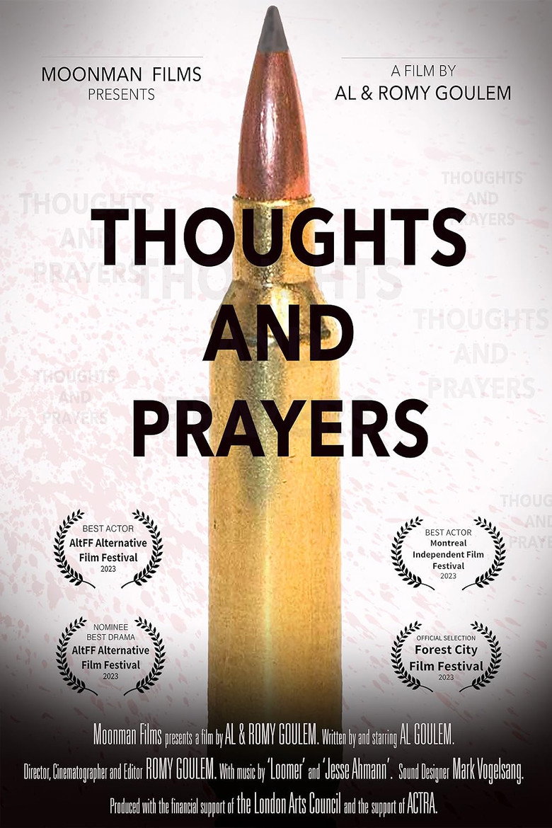 Thoughts and Prayers background