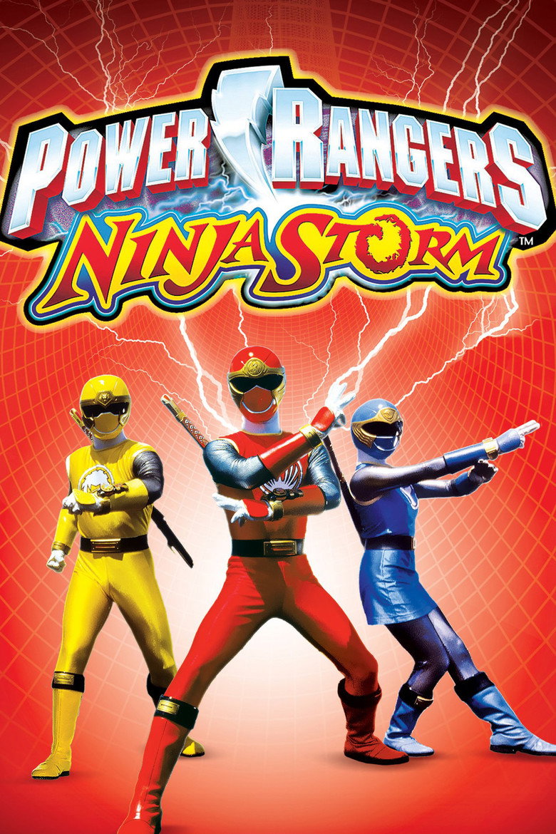 Power Rangers Season 11 Ninja Storm Poster