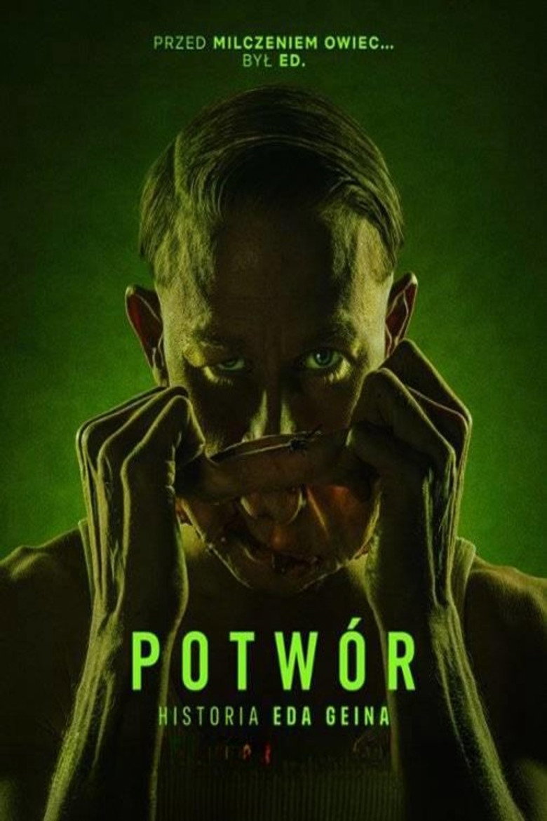Plakat serialu Potwór: Historia Eda Geina (2025)