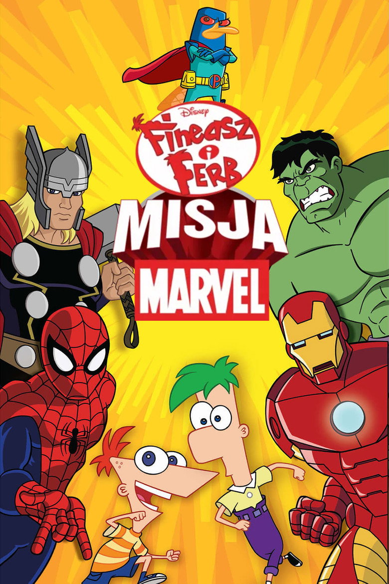 Plakat filmu Fineasz i Ferb: Misja Marvel
