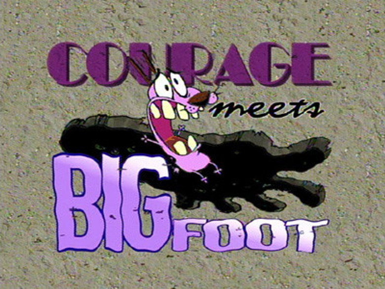 Courage the Cowardly Dog S01E05 — Courage Meets Bigfoot episode still