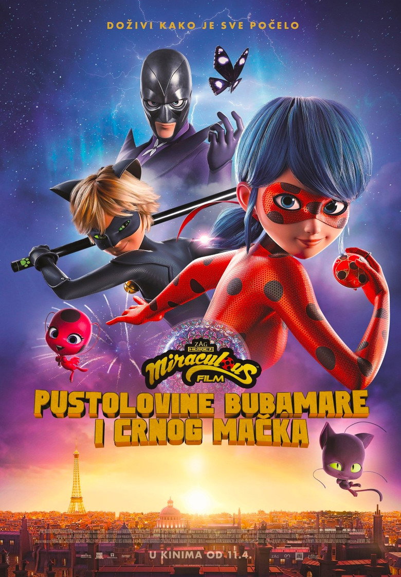 Miraculous &ndash; Pustolovine Bubamare i Crnog Mačka: Film (2023)
