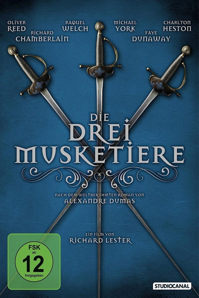Die drei Musketiere poster