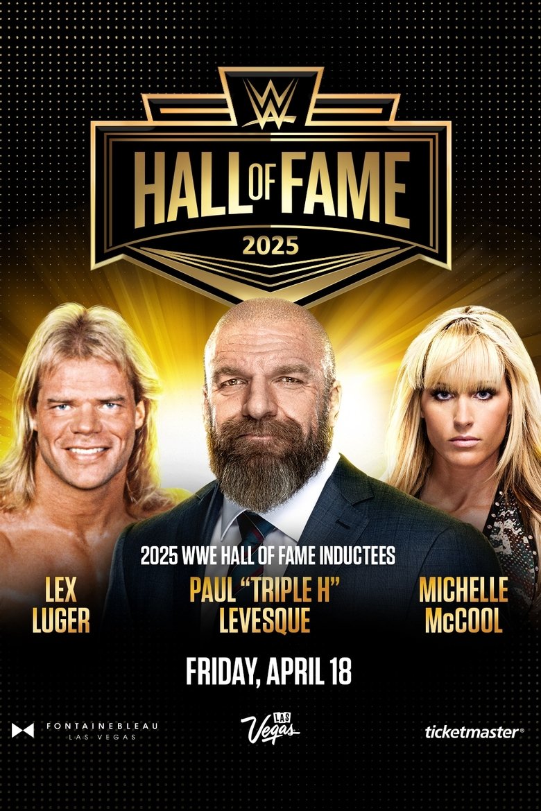 WWE Hall of Fame 2025 main poster