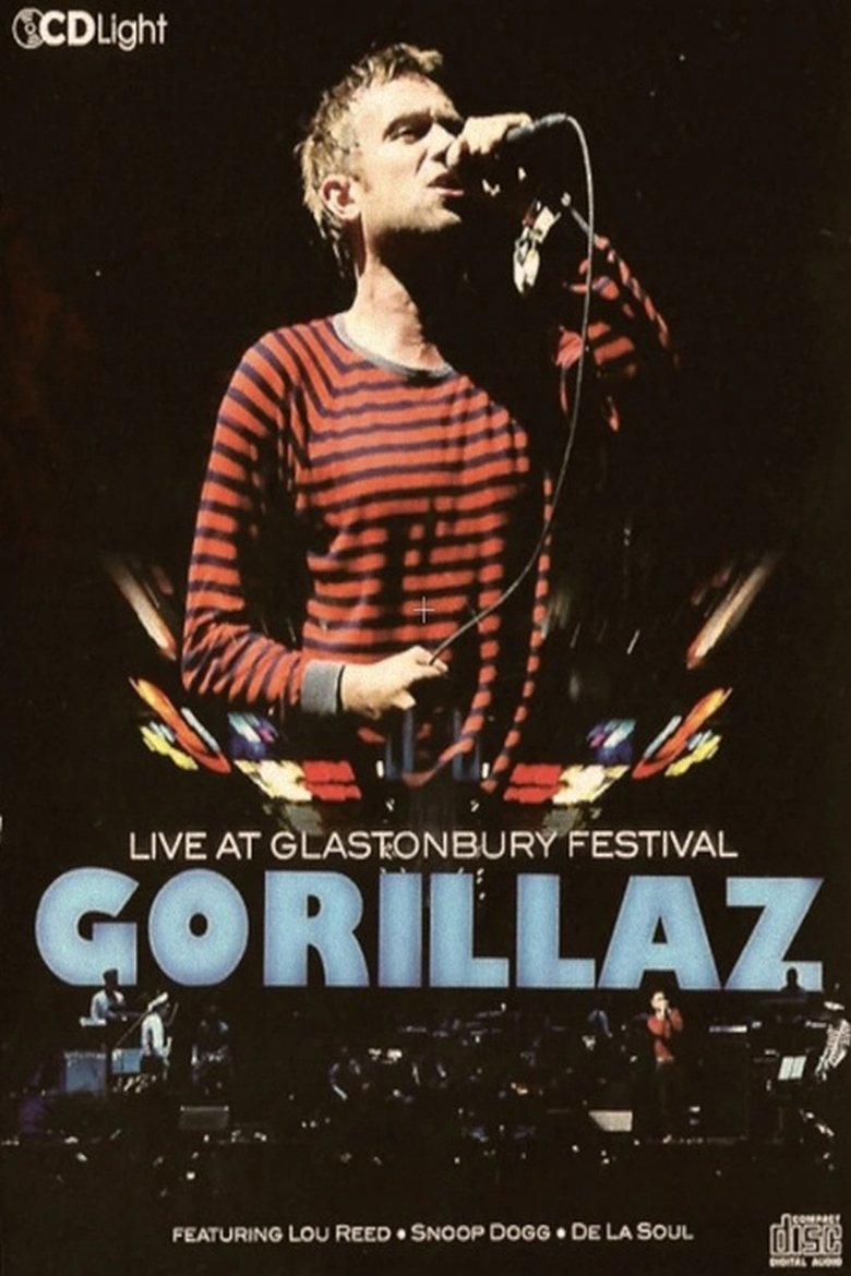 Gorillaz | Live at Glastonbury Festival 2010 main poster