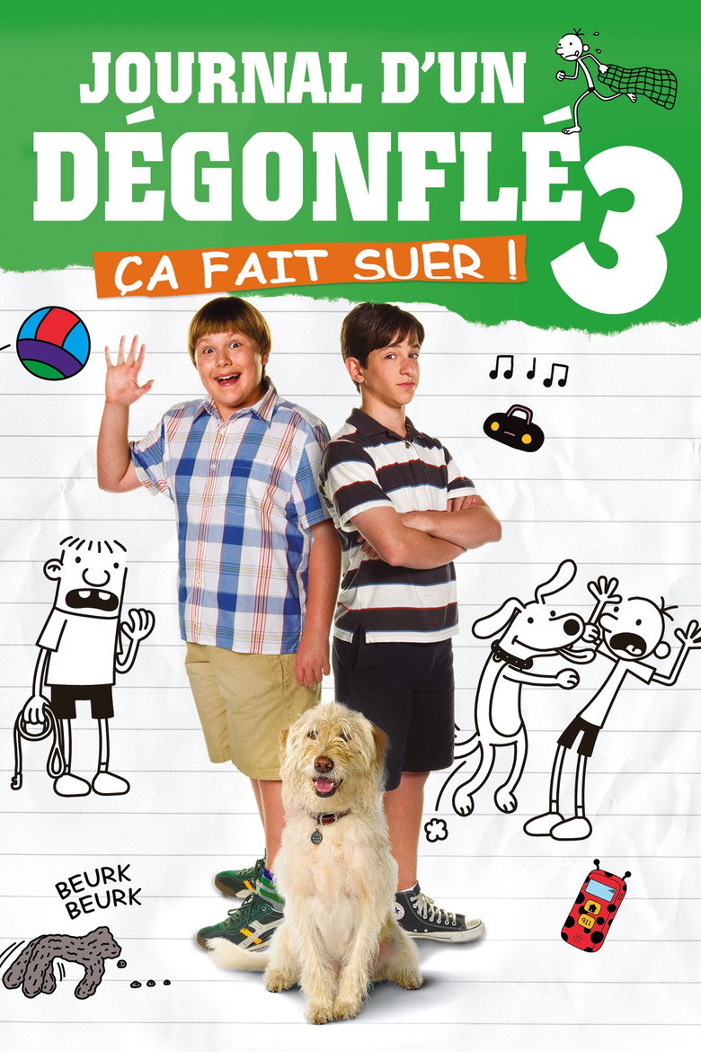 Affiche de JOURNAL D'UN DÉGONFLÉ : ÇA FAIT SUER !