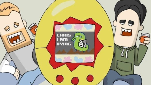 Still image for Drunk Nostalgia season 1 episode 3: Tamagotchi