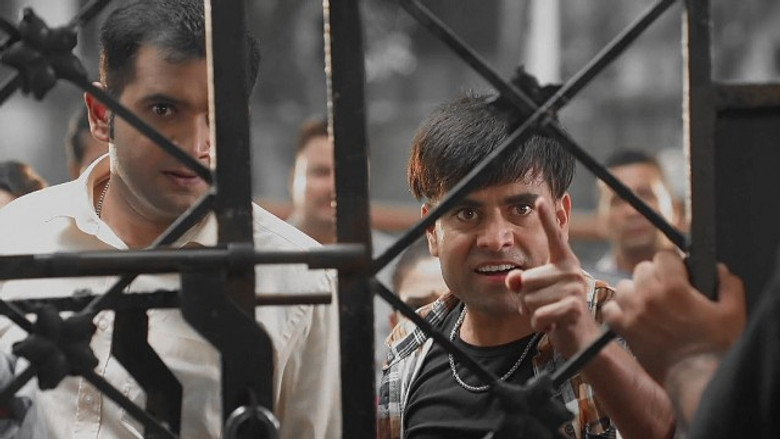 A mob protest outside the Poddar house!