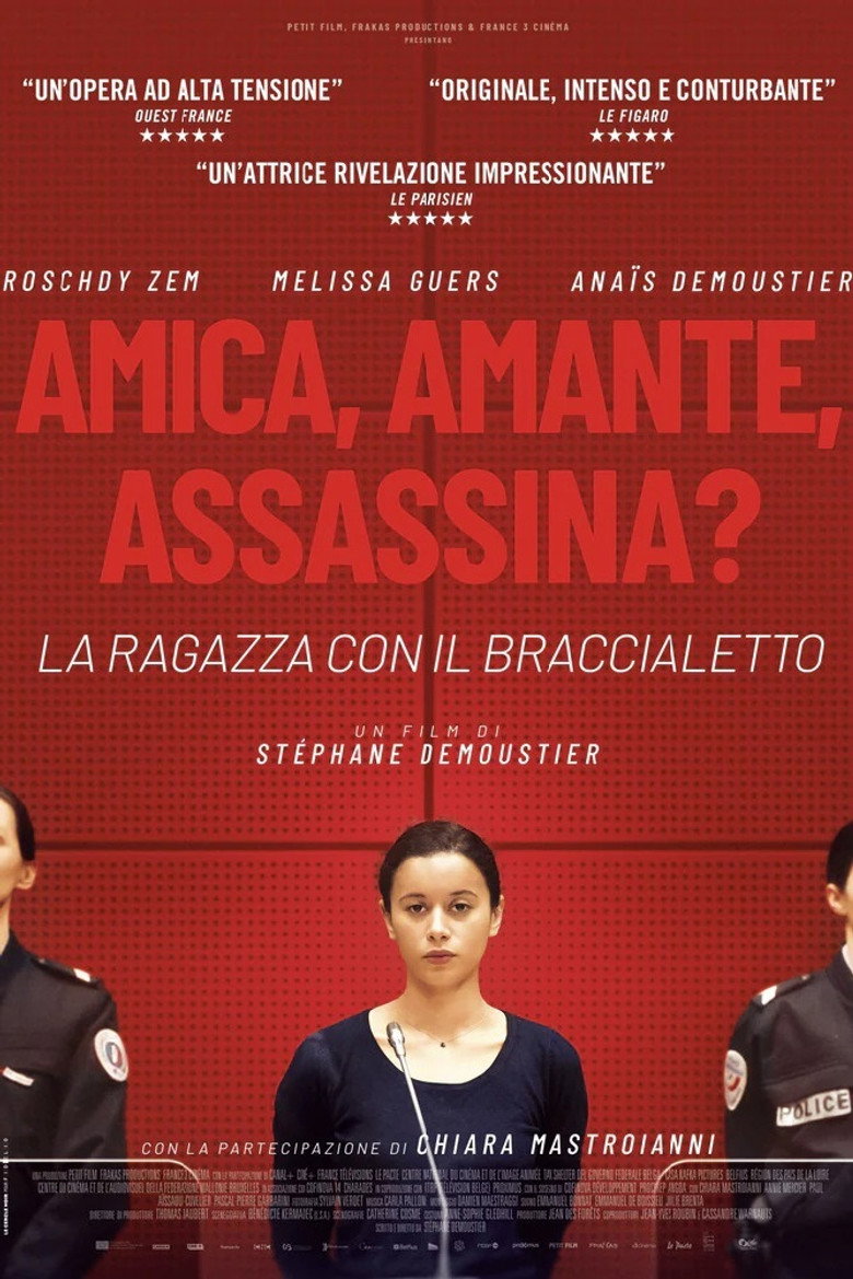 Copertina di La ragazza con il braccialetto