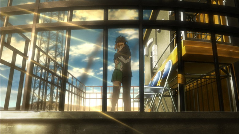 Still from High School of the Dead - Season 1 Episode 1