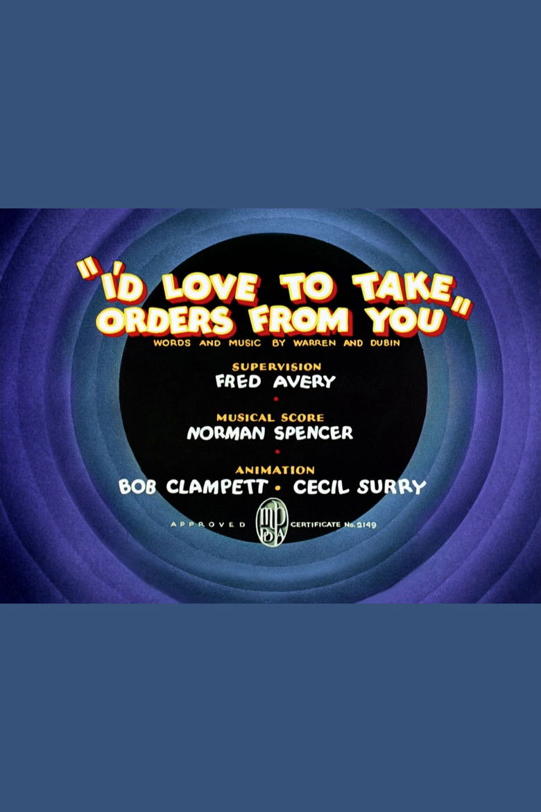 Imatge de I'd Love to Take Orders from You