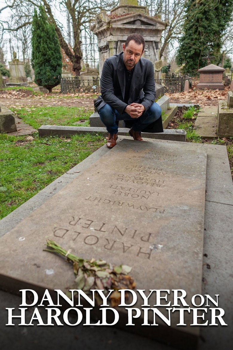 Danny Dyer on Harold Pinter background