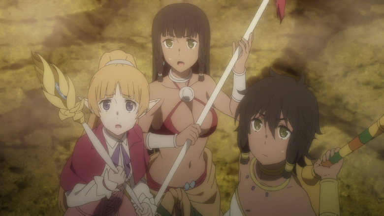Still from Is It Wrong to Try to Pick Up Girls in a Dungeon? On the Side: Sword Oratoria - Season 1 Episode 11