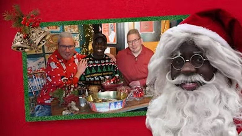 Melvin i lære som julemand