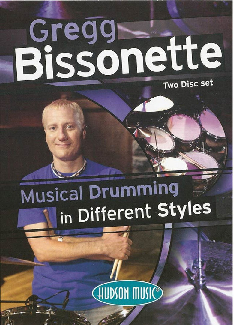 Gregg Bissonette Musical Drumming in Different Styles background