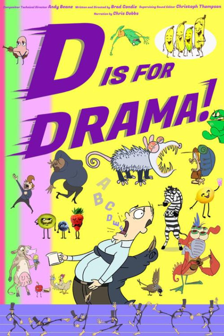 D is for Drama background