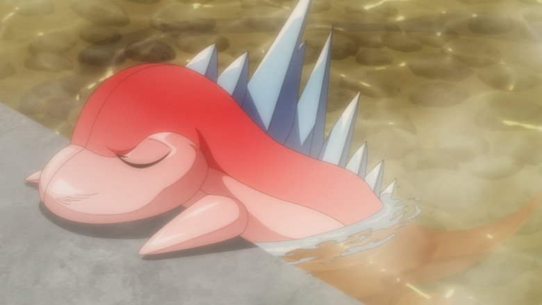 Still from Miss Kuroitsu From the Monster Development Department - Season 1 Episode 11