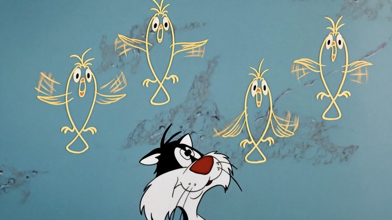 Frame from A Pizza Tweety-Pie