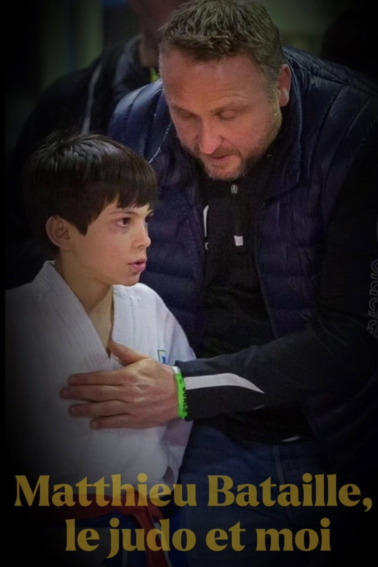 Robin et son professeur de judo Matthieu