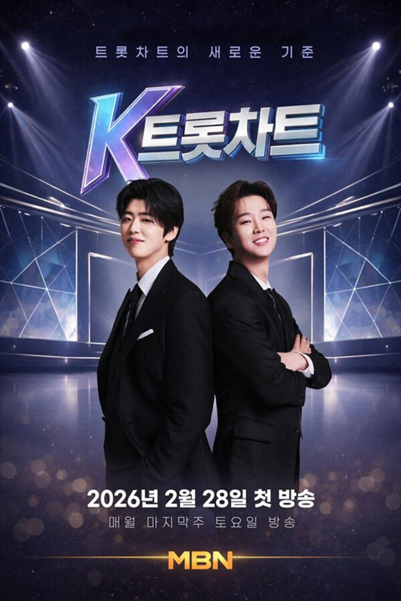 Official poster for K트롯차트