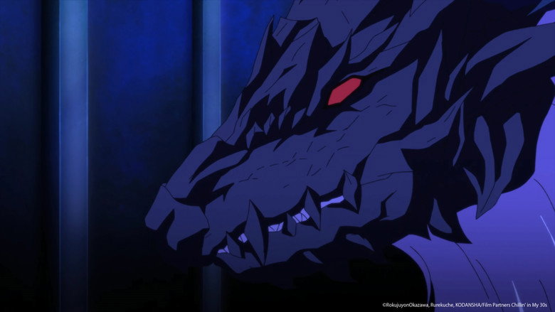 Still from Chillin' in My 30s After Getting Fired From the Demon King's Army - Season 1 Episode 9