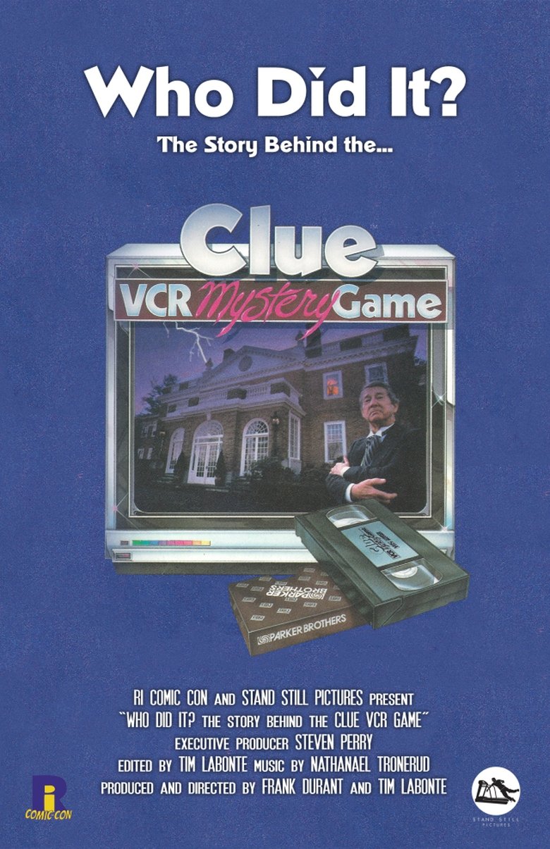 Who Did It? The Story Behind the Clue VCR Mystery Game main poster