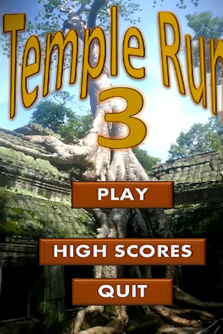 Real Life Temple Run backdrop preview