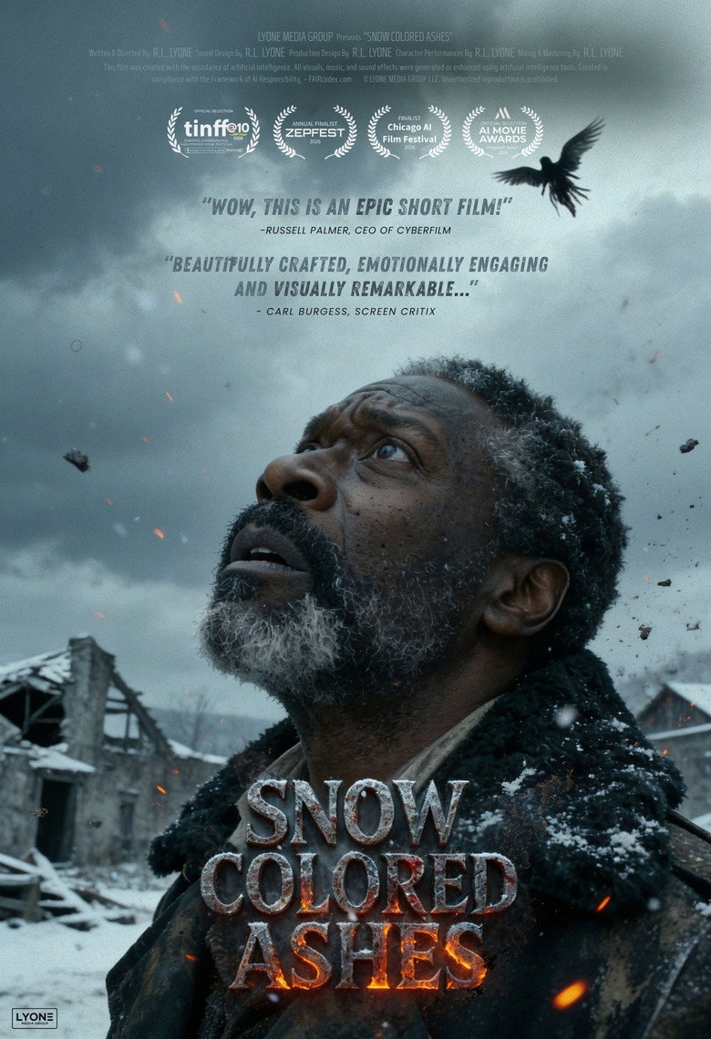 Snow Colored Ashes background