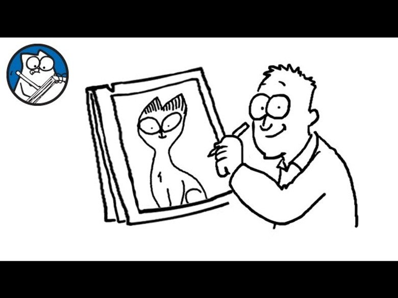 Simon Draws: Siamese Cats