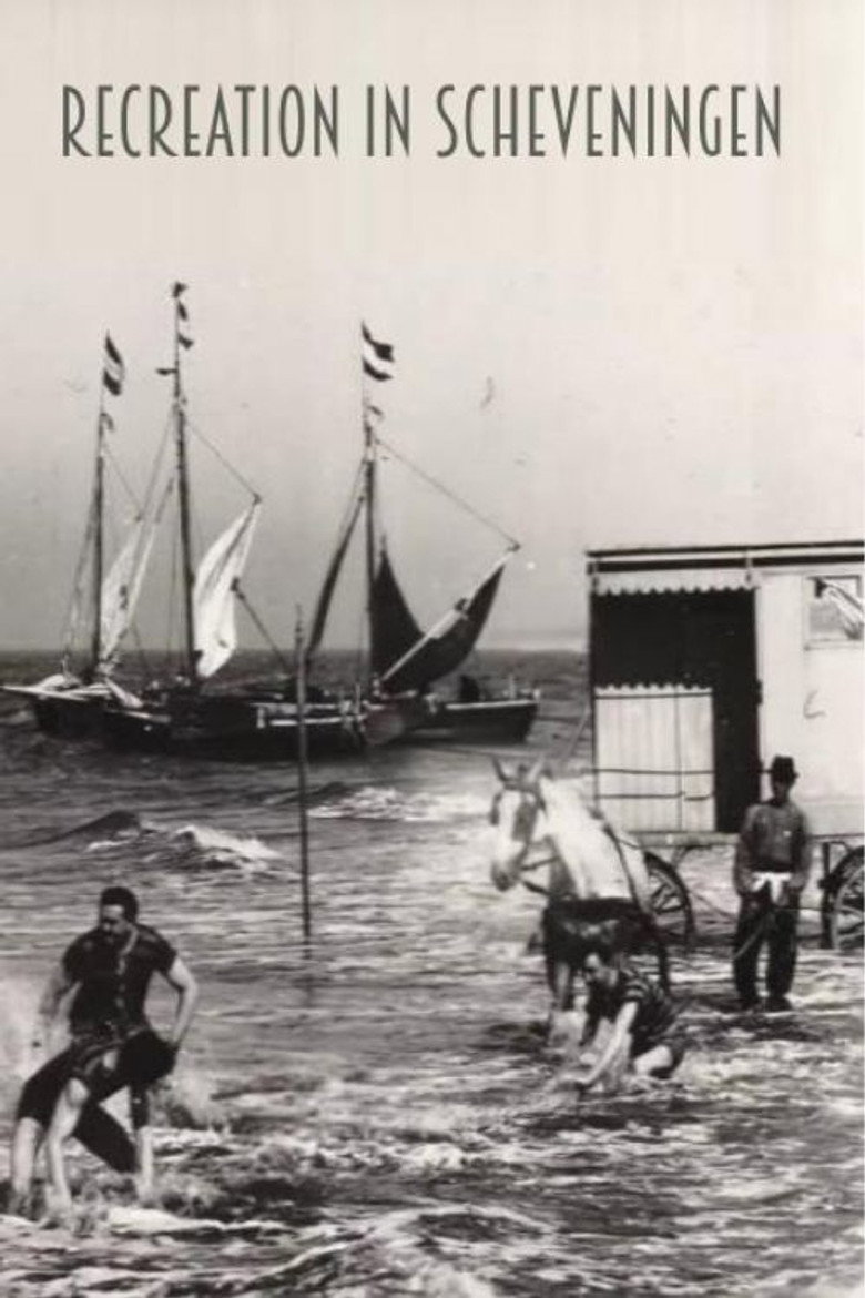 Recreation in Scheveningen background