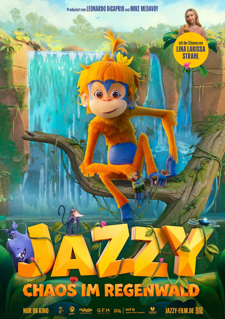 Filmplakat zu Jazzy - Chaos im Regenwald