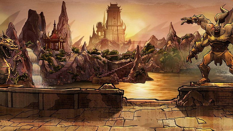 Backdrop de Mortal Kombat Legends Collection