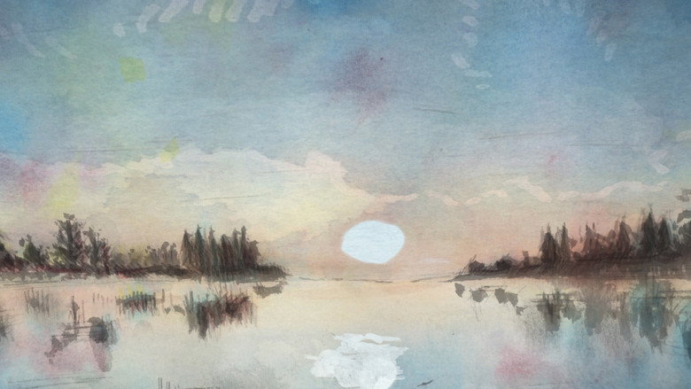 Backdrop from Lång Vinter